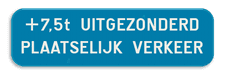 Aluminium bord, omgeplooide rand met gelaste profielen