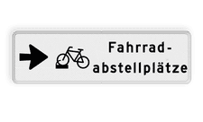 Aluminium informatiebord met een dubbel omgezette rand