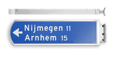 Lichtwegwijzer (LWW) - 230V AC LED - 7m kabel