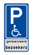 Aluminium informatiebord met een dubbel omgezette rand
