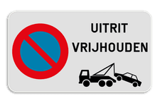 Aluminium bord, omgeplooide rand met gelaste profielen