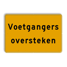 Aluminium omleidingsbord met een dubbel omgezette rand