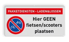 Veiligheidsbord met dubbel omgezette rand