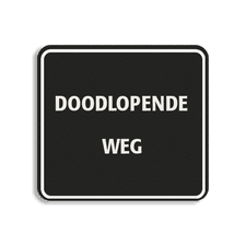 Huisnummerbord Alupanel 119x109mm