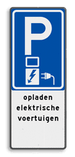Aluminium informatiebord met een dubbel omgezette rand