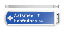 Lichtwegwijzer (LWW) - 230V AC LED - 7m kabel