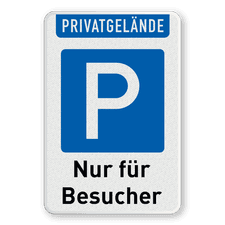 Verkehrsschild aus DibondTraffic mit Alform Rahmen