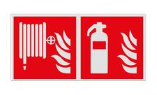 Veiligheidsbord vlak Alupanel (2mm)