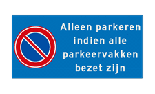 Aluminium informatiebord (Vlak 2mm)