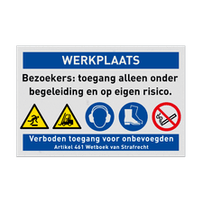 Losse reflecterende sticker