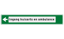 Aluminium strokenbord met een haaks omgezette rand