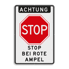 Aluminium informatiebord met dubbel omgezette rand