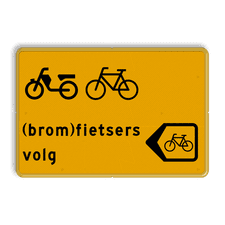 Aluminium omleidingsbord met een dubbel omgezette rand