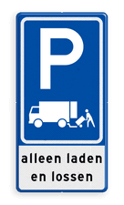 Aluminium informatiebord met een dubbel omgezette rand