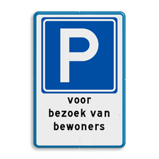 Aluminium informatiebord met dubbel omgezette rand