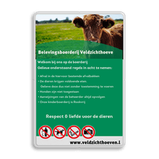 Aluminium spel- huisregelbord met dubbel omgezette rand