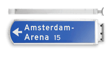 Lichtwegwijzer (LWW) - 230V AC LED - 7m kabel
