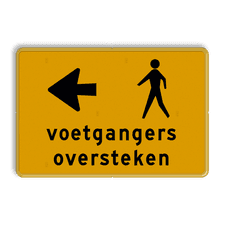 Aluminium omleidingsbord met een dubbel omgezette rand