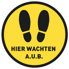 Vloersticker anti-slip voor binnen of buiten