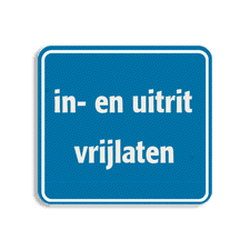 Huisnummerbord Alupanel 119x109mm