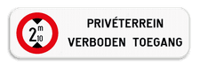 Aluminium bord, omgeplooide rand met gelaste profielen