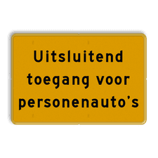 Aluminium omleidingsbord met een dubbel omgezette rand