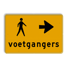 Aluminium omleidingsbord met een dubbel omgezette rand