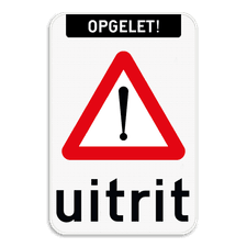 Aluminium bord, omgeplooide rand met gelaste profielen