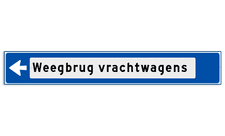 Aluminium strokenbord met een haaks omgezette rand