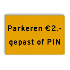 Aluminium omleidingsbord met een dubbel omgezette rand