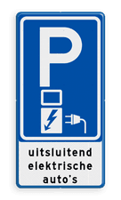 Aluminium informatiebord met een dubbel omgezette rand