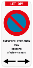 Aluminium bord, omgeplooide rand met gelaste profielen