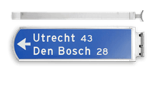 Lichtwegwijzer (LWW) - 230V AC LED - 7m kabel