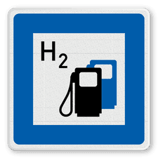 Verkehrsschild aus DibondTraffic mit Alform Rahmen