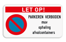 Aluminium bord, omgeplooide rand met gelaste profielen
