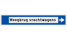 Aluminium strokenbord met een haaks omgezette rand