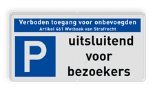 Veiligheidsbord met dubbel omgezette rand