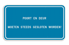 Aluminium bord, omgeplooide rand met gelaste profielen