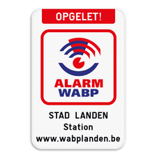 Aluminium bord, omgeplooide rand met gelaste profielen