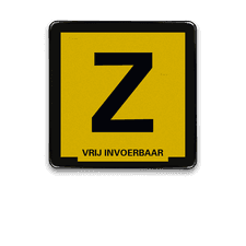 Zinkerbord met dubbel omgezette rand