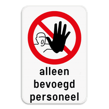 Aluminium bord, omgeplooide rand met gelaste profielen