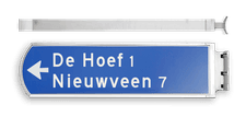 Lichtwegwijzer (LWW) - 230V AC LED - 7m kabel