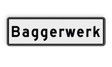 Aluminium scheepvaartbord met een dubbel omgezette rand