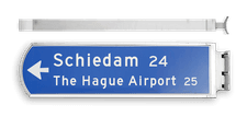Lichtwegwijzer (LWW) - 230V AC LED - 7m kabel
