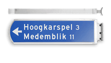 Lichtwegwijzer (LWW) - 230V AC LED - 7m kabel