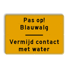 Aluminium omleidingsbord met een dubbel omgezette rand
