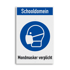 Veiligheidsbord vlak Alupanel (2mm)