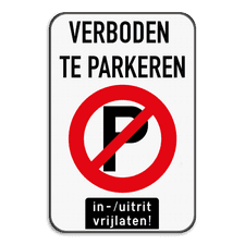 Aluminium bord, omgeplooide rand met gelaste profielen