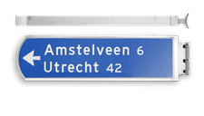 Lichtwegwijzer (LWW) - 230V AC LED - 7m kabel
