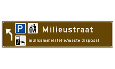 Aluminium strokenbord met een haaks omgezette rand